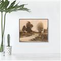 Picture of Where the Earth Meets the Sky _GroupedProduct_Rectangle_Landscape_Canvas_Framed_