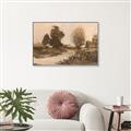 Picture of Where the Earth Meets the Sky _GroupedProduct_Rectangle_Landscape_Canvas_Framed_