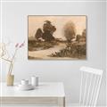 Picture of Where the Earth Meets the Sky _GroupedProduct_Rectangle_Landscape_Canvas_Framed_