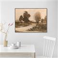 Picture of Where the Earth Meets the Sky _GroupedProduct_Rectangle_Landscape_Canvas_Framed_