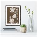 Picture of Shadowed Petals _GroupedProduct_Rectangle_Portrait_Canvas_Framed_
