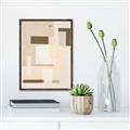 Picture of Geometric Abstract I _GroupedProduct_Rectangle_Portrait_Canvas_Framed_