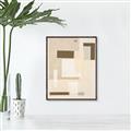 Picture of Geometric Abstract I _GroupedProduct_Rectangle_Portrait_Canvas_Framed_