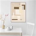 Picture of Geometric Abstract I _GroupedProduct_Rectangle_Portrait_Canvas_Framed_