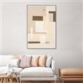 Picture of Geometric Abstract I _GroupedProduct_Rectangle_Portrait_Canvas_Framed_