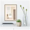 Picture of Geometric Abstract Ii _GroupedProduct_Rectangle_Portrait_Canvas_Framed_
