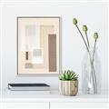 Picture of Geometric Abstract Ii _GroupedProduct_Rectangle_Portrait_Canvas_Framed_
