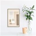 Picture of Geometric Abstract Ii _GroupedProduct_Rectangle_Portrait_Canvas_Framed_