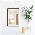 Picture of Geometric Abstract Ii _GroupedProduct_Rectangle_Portrait_Canvas_Framed_