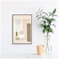 Picture of Geometric Abstract Ii _GroupedProduct_Rectangle_Portrait_Canvas_Framed_