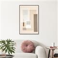 Picture of Geometric Abstract Ii _GroupedProduct_Rectangle_Portrait_Canvas_Framed_