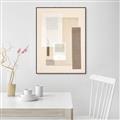 Picture of Geometric Abstract Ii _GroupedProduct_Rectangle_Portrait_Canvas_Framed_