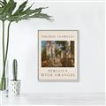 Picture of Pergola with Oranges _GroupedProduct_Rectangle_Portrait_Canvas_Framed_