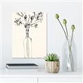 Picture of Sketched Flower _GroupedProduct_Rectangle_Portrait_Unframed_Print_Only_