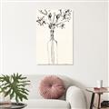 Picture of Sketched Flower _GroupedProduct_Rectangle_Portrait_Unframed_Print_Only_