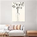 Picture of Sketched Flower _GroupedProduct_Rectangle_Portrait_Unframed_Print_Only_