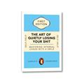 Picture of The Art of Shit Losing Typography Poster _GroupedProduct_Rectangle_Portrait_Canvas_