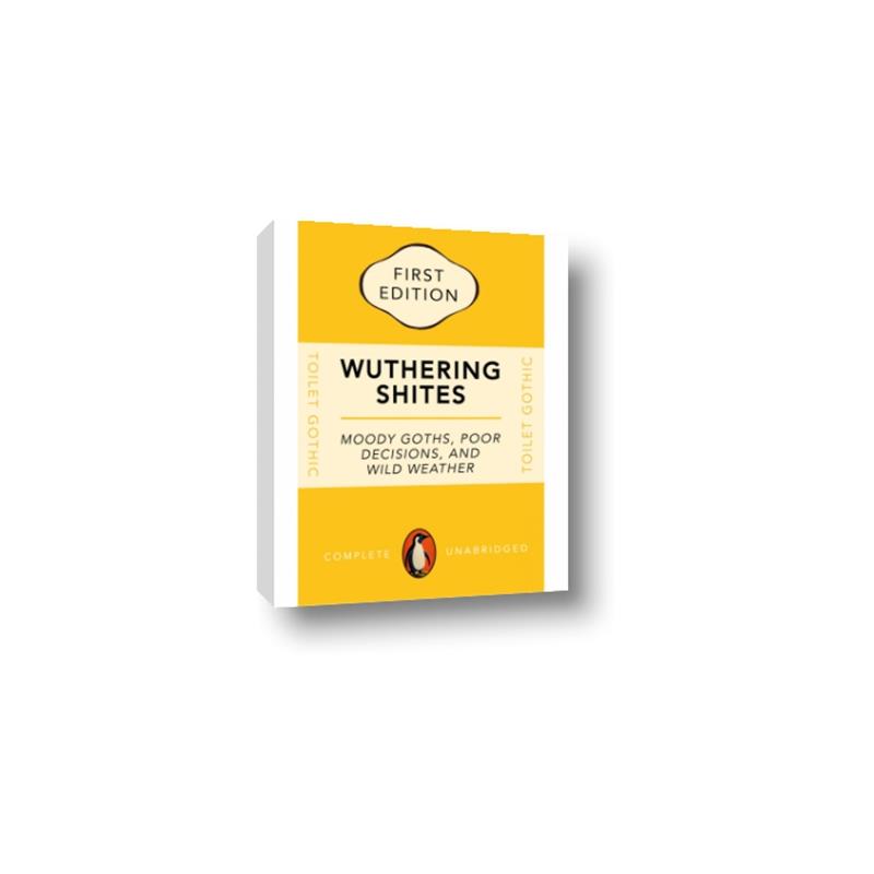 Picture of Wuthering Shites Typography Poster _GroupedProduct_Rectangle_Portrait_Canvas_