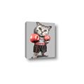 Picture of Boxing cat _GroupedProduct_Rectangle_Portrait_Canvas_
