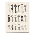 Picture of Vintage Style USB Keys _GroupedProduct_Rectangle_Portrait_Canvas_