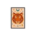 Picture of The third eye tiger _GroupedProduct_Rectangle_Portrait_Canvas_Framed_