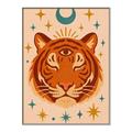 Picture of The third eye tiger _GroupedProduct_Rectangle_Portrait_Canvas_Framed_