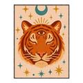 Picture of The third eye tiger _GroupedProduct_Rectangle_Portrait_Canvas_Framed_