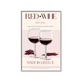Picture of Red Wine  _GroupedProduct_Rectangle_Portrait_Canvas_Framed_
