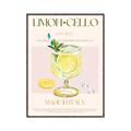 Picture of  Limoncello Drink _GroupedProduct_Rectangle_Portrait_Canvas_Framed_