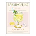 Picture of  Limoncello Drink _GroupedProduct_Rectangle_Portrait_Canvas_Framed_