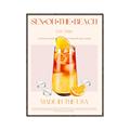 Picture of Sex on the Beach Drink _GroupedProduct_Rectangle_Portrait_Canvas_Framed_