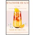 Picture of Sex on the Beach Drink _GroupedProduct_Rectangle_Portrait_Canvas_Framed_