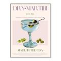 Picture of Classic Martini Charm _GroupedProduct_Rectangle_Portrait_Canvas_Framed_