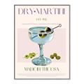 Picture of Classic Martini Charm _GroupedProduct_Rectangle_Portrait_Canvas_Framed_