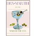 Picture of Classic Martini Charm _GroupedProduct_Rectangle_Portrait_Canvas_Framed_
