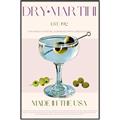 Picture of Classic Martini Charm _GroupedProduct_Rectangle_Portrait_Canvas_Framed_