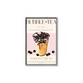 Picture of Taiwanese Bubble Tea _GroupedProduct_Rectangle_Portrait_Canvas_Framed_