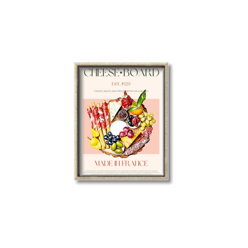 Picture of French Flair Feast _GroupedProduct_Rectangle_Portrait_Canvas_Framed_