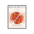 Picture of Flavorful Bruschetta _GroupedProduct_Rectangle_Portrait_Canvas_Framed_