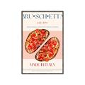 Picture of Flavorful Bruschetta _GroupedProduct_Rectangle_Portrait_Canvas_Framed_