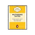 Picture of Wuthering Shites Typography Poster _GroupedProduct_Rectangle_Portrait_Canvas_Framed_