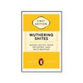 Picture of Wuthering Shites Typography Poster _GroupedProduct_Rectangle_Portrait_Canvas_Framed_