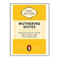 Picture of Wuthering Shites Typography Poster _GroupedProduct_Rectangle_Portrait_Canvas_Framed_