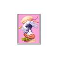 Picture of kanagawa burger _GroupedProduct_Rectangle_Portrait_Canvas_Framed_