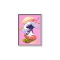 Picture of kanagawa burger _GroupedProduct_Rectangle_Portrait_Canvas_Framed_