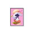 Picture of kanagawa burger _GroupedProduct_Rectangle_Portrait_Canvas_Framed_