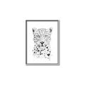 Picture of Lovely leopard _GroupedProduct_Rectangle_Portrait_Canvas_Framed_
