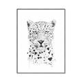 Picture of Lovely leopard _GroupedProduct_Rectangle_Portrait_Canvas_Framed_