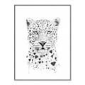 Picture of Lovely leopard _GroupedProduct_Rectangle_Portrait_Canvas_Framed_