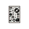 Picture of Retro Data _GroupedProduct_Rectangle_Portrait_Canvas_Framed_